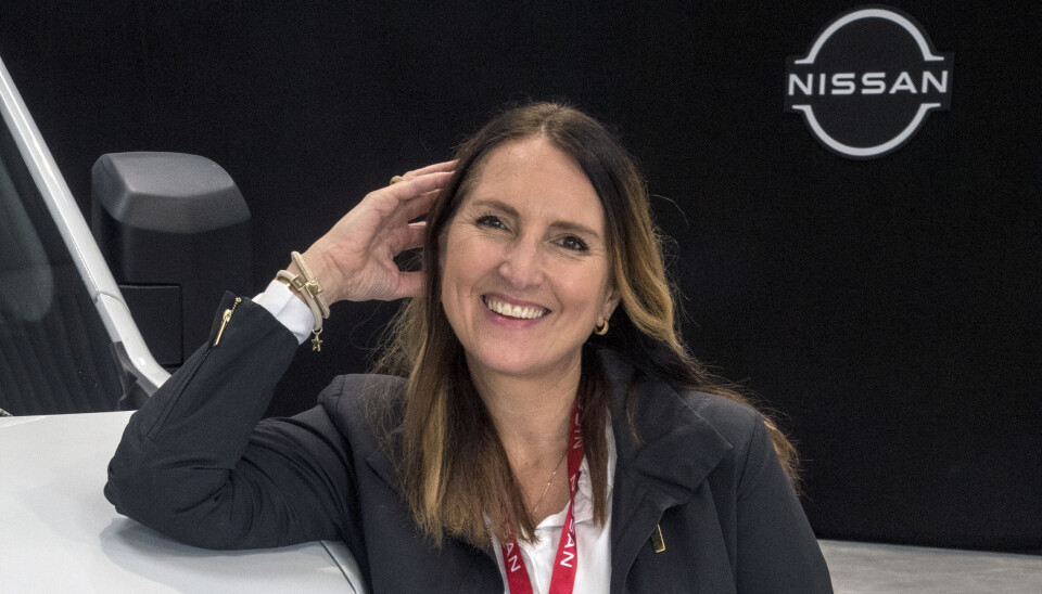 GLEDER SEG: Marina Maneas Bakkum, Communications Director i Nissan ser frem imot å få de nye modellene i salg i Norge.