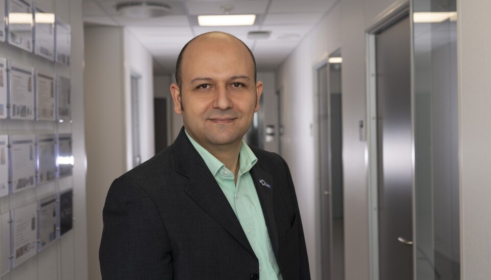Nabil Belbachir, forskningsleder i NORCE, vil automatisere manuelle prosesser i gjenvinningen.